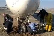هواپیما در فرودگاه تبریز از باند خارج شد