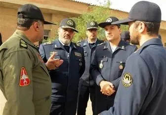 بازدید فرمانده نیروی هوایی ارتش از پایگاه وحدتی دزفول