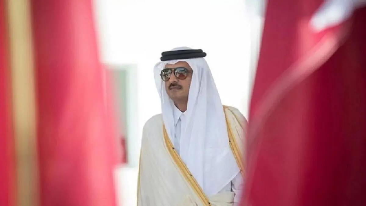 دیدار امیر قطر با الجولانی 
