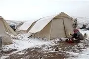 بیشتر شدن مشکلات زلزله زدگان/ عکس