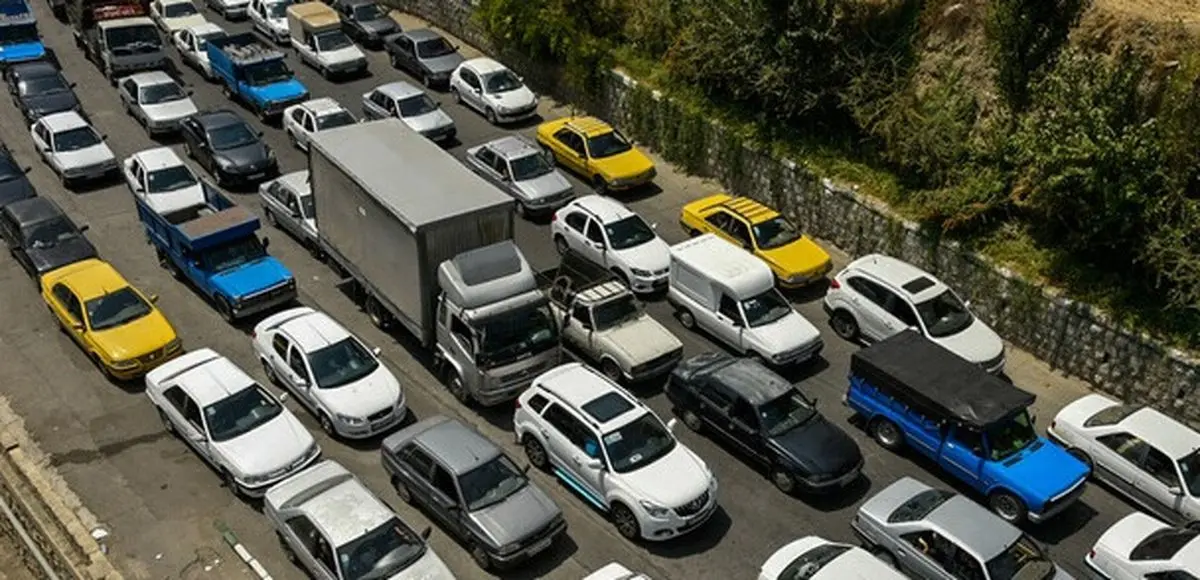 ترافیک نیمه سنگین در چالوس/ تردد روان در اکثر جادههای کشور