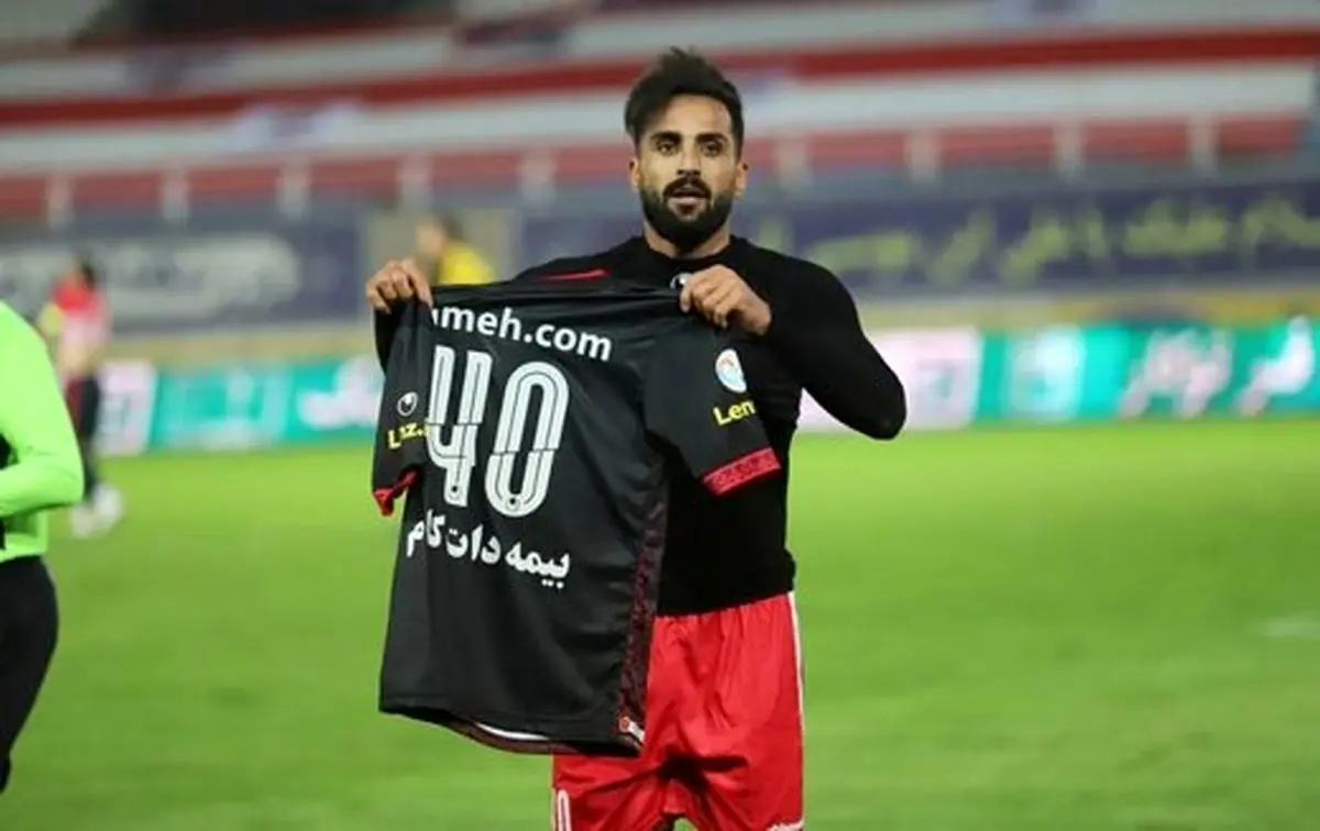 آمار عجیب مهاجم نیمکتنشین پرسپولیس