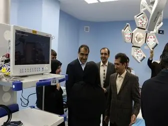 افتتاح بیمارستان فرقانی با حضور وزیر بهداشت در قم + تصاویر