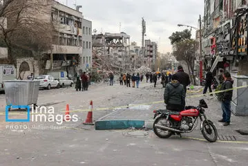 تصاویر صبح امروز از میدان نیلوفر پایتخت