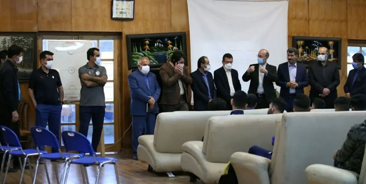 جلسه معارفه سرمربی جدید نفت مسجدسلیمان برگزار شد