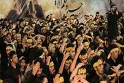 تصاویر; عزاداری دانش آموزان در مصلی کرج