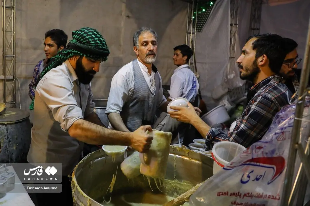 ضیافت افطاری فلسطینی/گزارش تصویری
