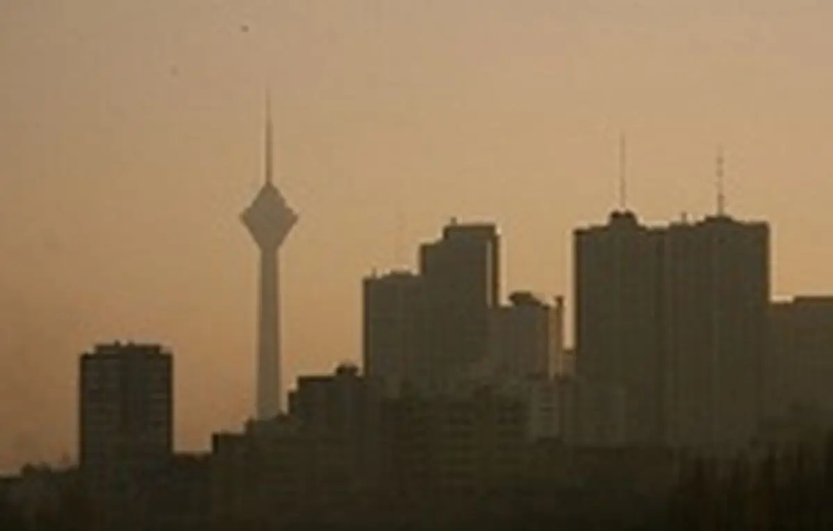 افزایش غلظت آلودگی هوا در تهران