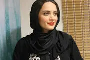بهنوش طباطبایی در حال توزیع غذای نذری +عکس
