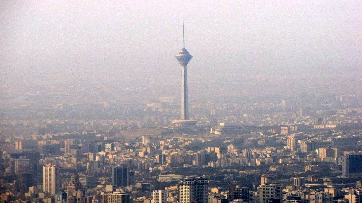 هوای پایتخت در مرز وضعیت قرمز قرار دارد