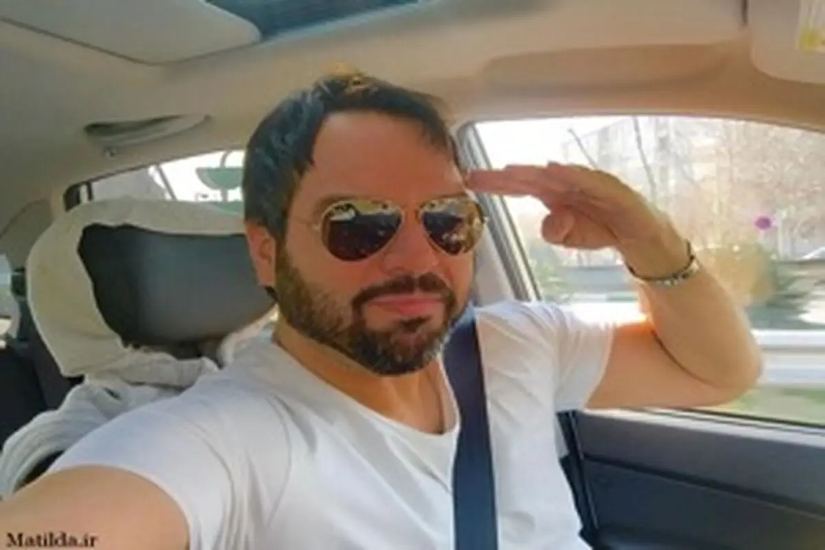 گریم متفاوت آقای بازیگر+عکس