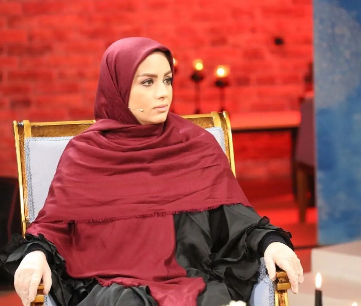 تیپ پرسپولیسی خانم مجری/ عکس