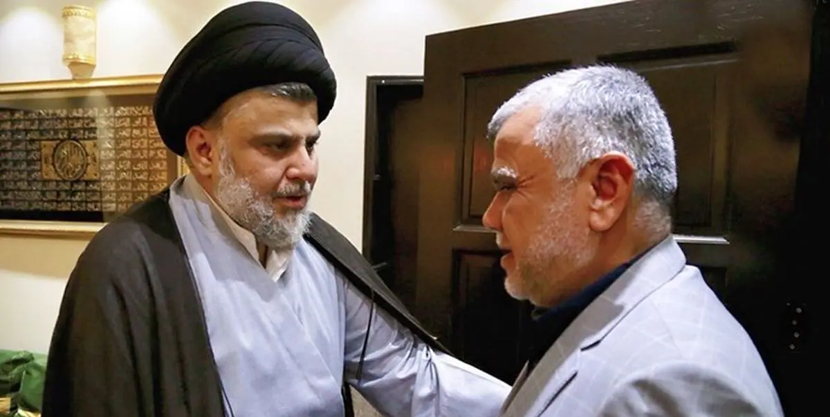 دیدار هادی العامری و سید مقتدی الصدر