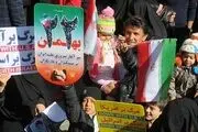 حضور حجج‌اسلام گلپایگانی و ناطق نوری در راهپیمایی + عکس