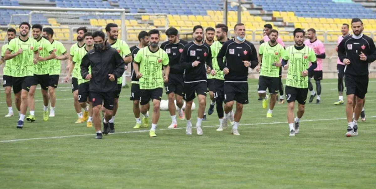 تمرین پرسپولیس با حضور محرمی