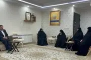 حضور مشاور رهبرانقلاب در منزل شهید رئیسی+عکس