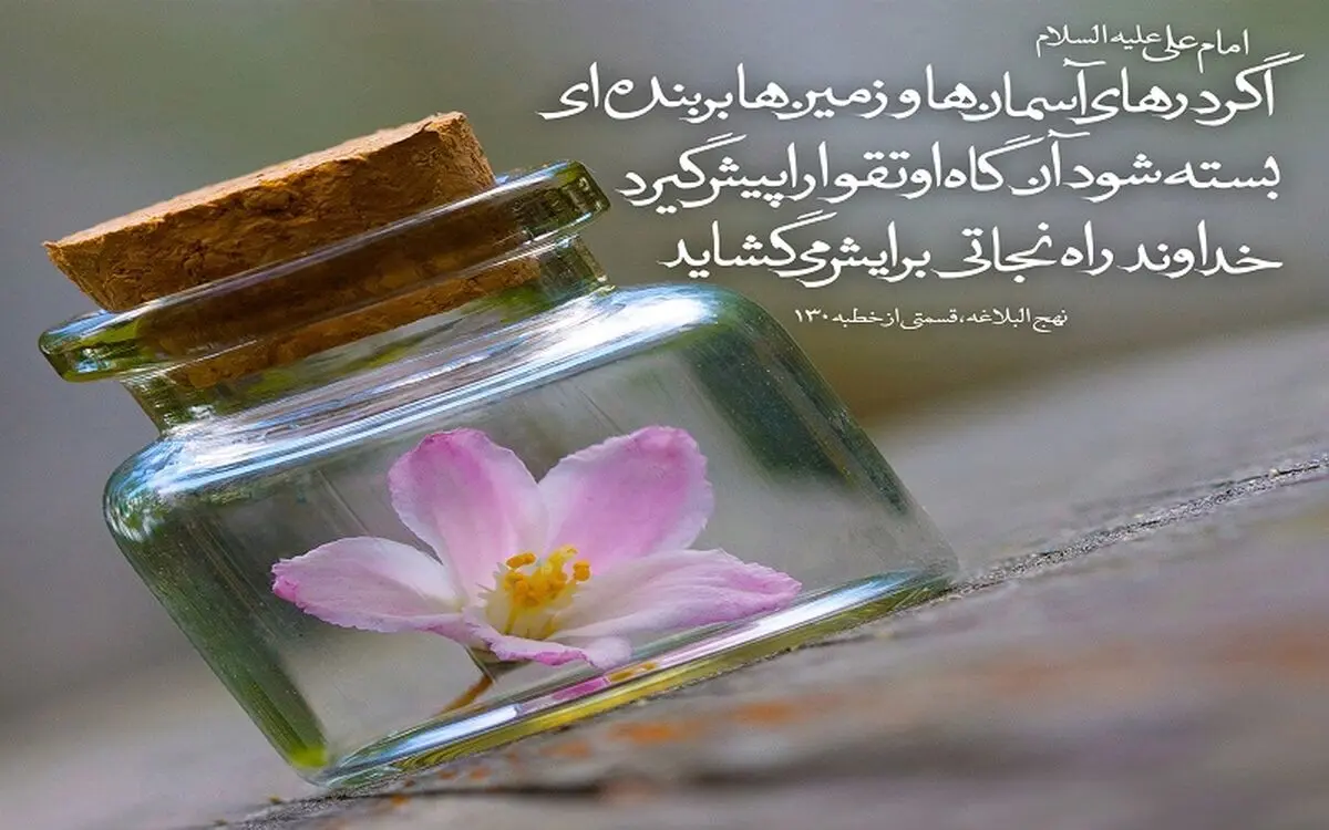 توشه ای که داشتنش به همه مؤمنان توصیه می شود