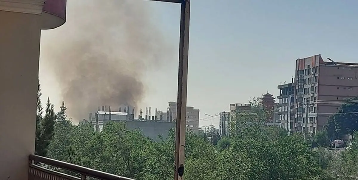 انفجار در محوطه عبادتگاه‌ هندوهای کابل+فیلم