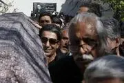 غمگین‌ترین فرد در مراسم تشییع «رضا داوودنژاد»