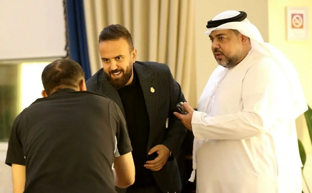 استقبال استقلال از الوصل با گل آبی+عکس