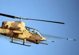 شلیک راکت از بالگردهای ارتش و سپاه + عکس