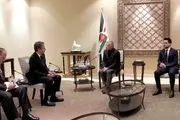 هشدار شاه اردن در دیدار با وزیر خارجه آمریکا