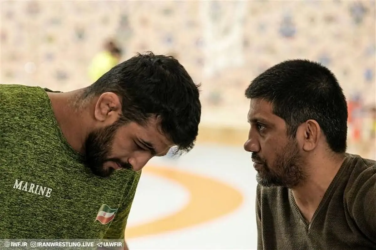 تصاویر تمرین یزدانی و دبیر با هم