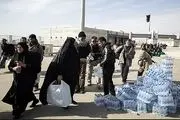 توزیع ۱۵۰ هزار بسته آب میان زائران اربعین