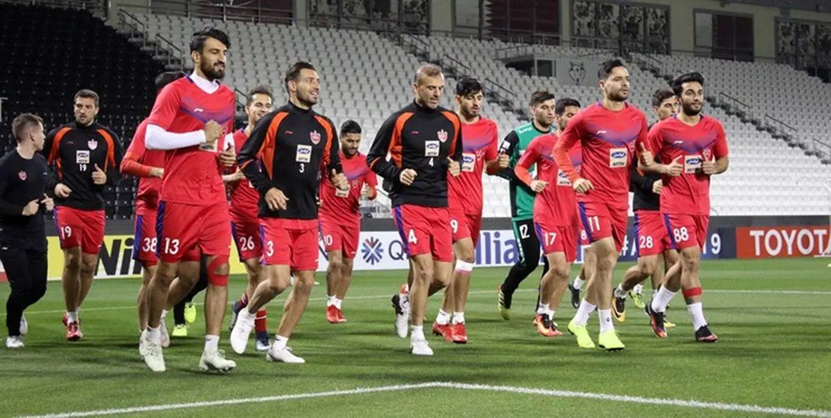 پرسپولیس در حضور ۵۰ تماشاگر ایرانی تمرین کرد