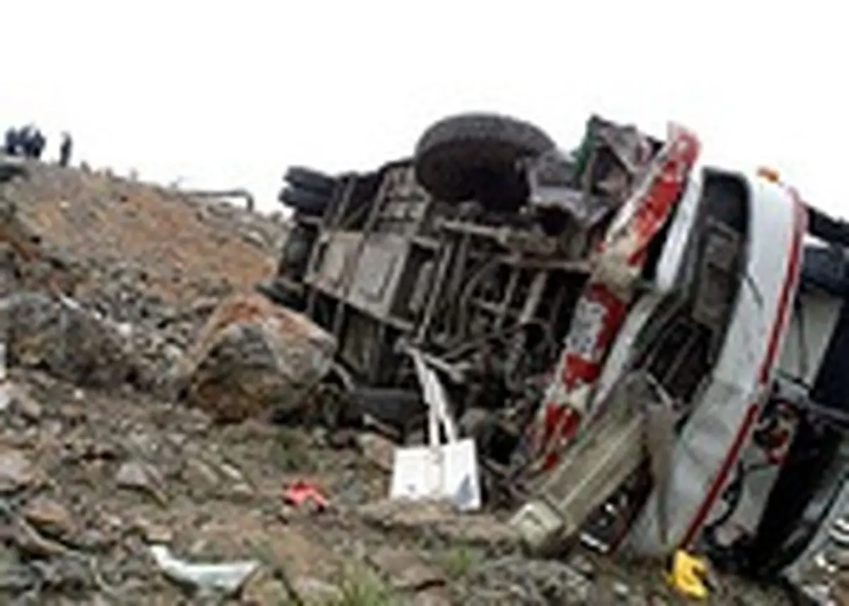 واژگونی مرگبار اتوبوس در جنوب پایتخت