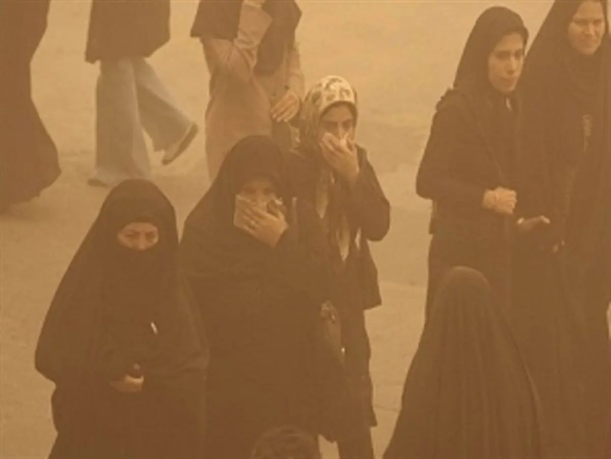 ریه های کرمانشاهیان پر از ریزگرد شد