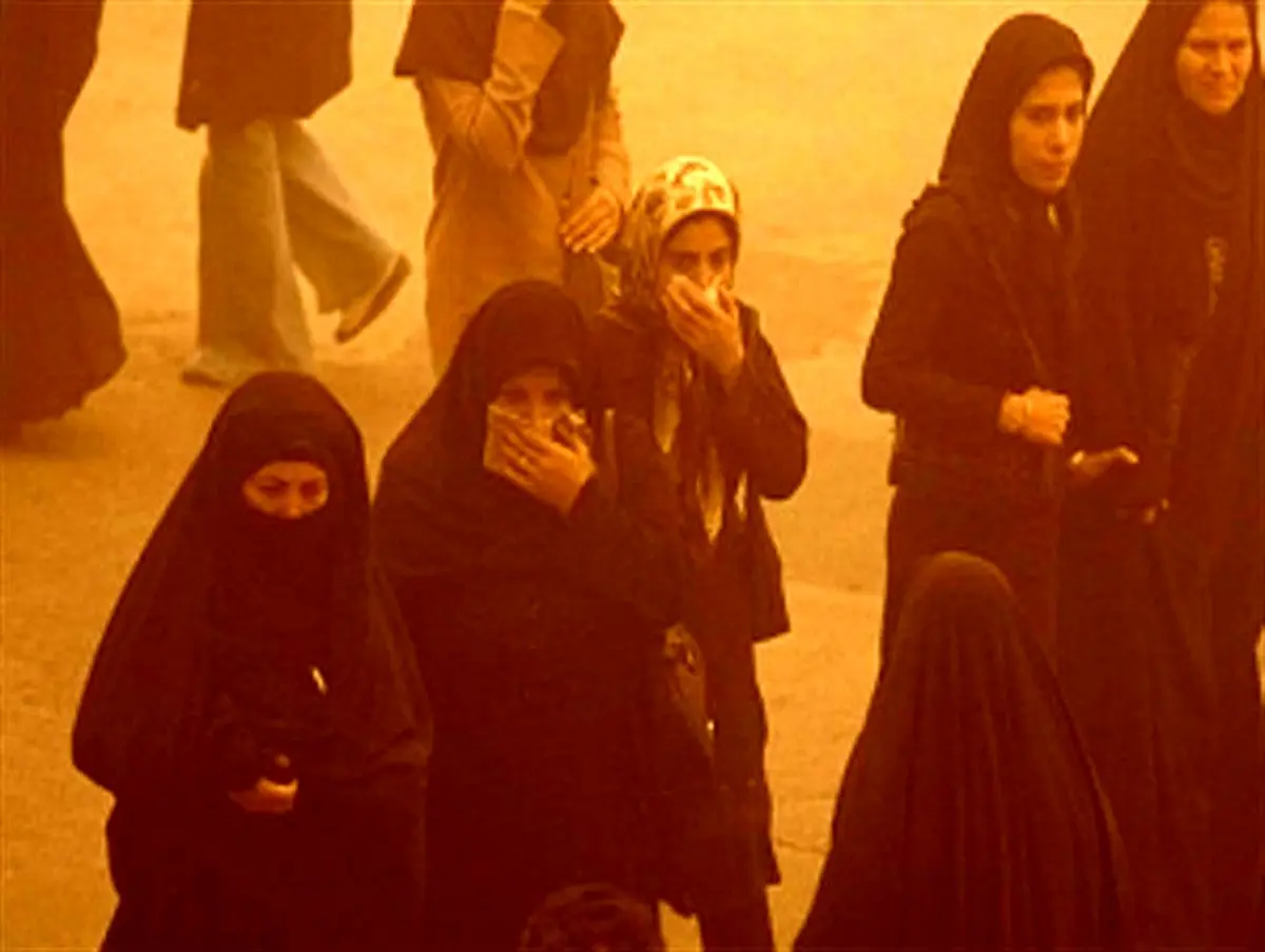 ریه های کرمانشاهیان پر از ریزگرد شد