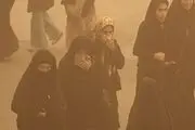 ریه های کرمانشاهیان پر از ریزگرد شد