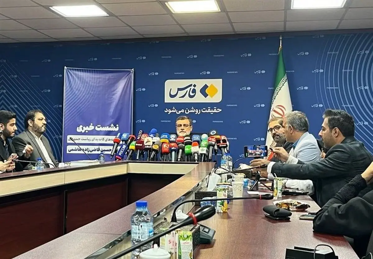 واکنش قاضی زاده هاشمی به احتمال کناره‌گیری وی به نفع قالیباف 