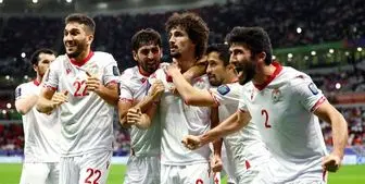 تاریخ سازی تاجیک‌ها در جام ملت های آسیا