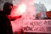 حضور صدها هزار نفری مردم فرانسه در خیابان علیه سیاست‌های ماکرون