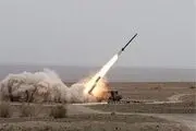 شلیک ۲ فروند موشک نازعات ۱۰ در رزمایش حیدر کرار