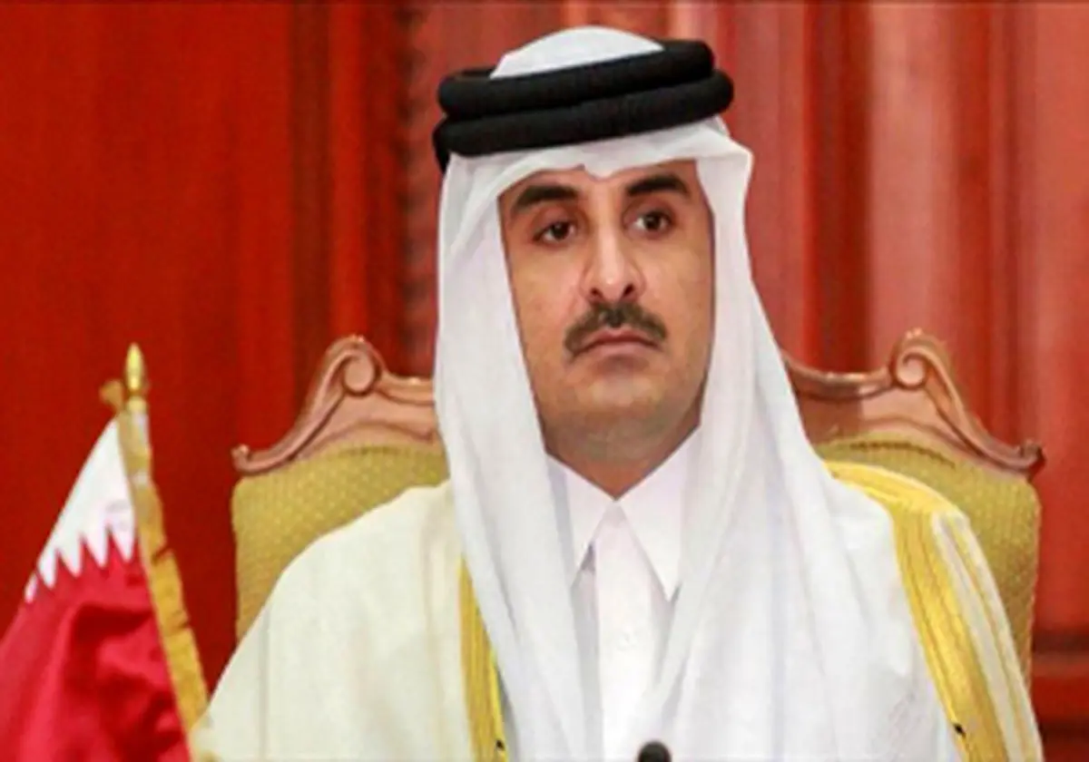 رد درخواست پادشاه سعودی از طرف امیر قطر