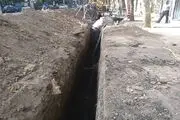 اجرای شبکه جمع آوری فاضلاب کوی زعفرانیه خوی

