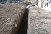 اجرای شبکه جمع آوری فاضلاب کوی زعفرانیه خوی

