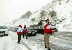 امدادرسانی به یک هزار و 798 نفر در 10 استان متاثر از برف و کولاک