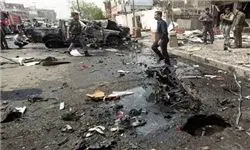 انفجار یک بمب در بازاری در غرب بغداد