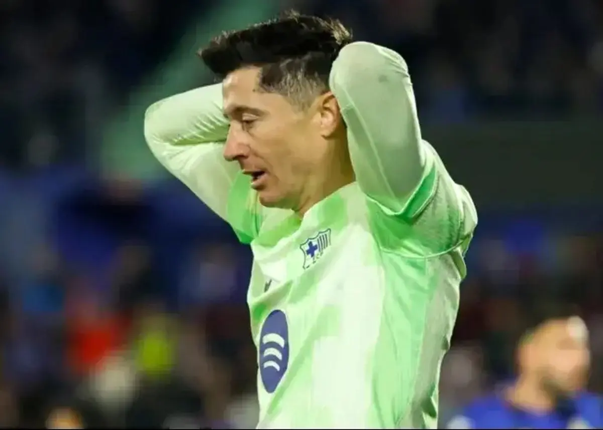 شوک بزرگ لواندوفسکی به بارسلونا