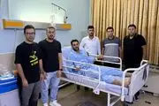 سرمربی کاراگستر به عیادت علیرضا نقی‌زاده رفت