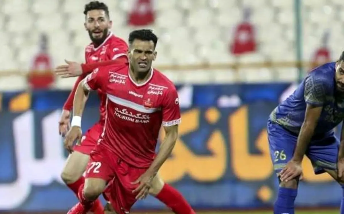 پرسپولیس 2- هوادار 2 / نجات پرسپولیس از باخت در دقایق پایانی