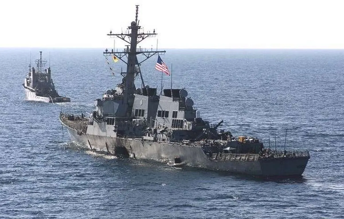 رزمایش دریایی آمریکا با یونان در دریای مدیترانه