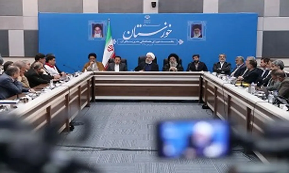 روحانی: اینکه فکر کنیم سیل هیچ خسارتی نزند، امکان‌پذیر نیست