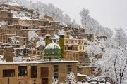بارش زیبای برف در ماسوله/ گزارش تصویری