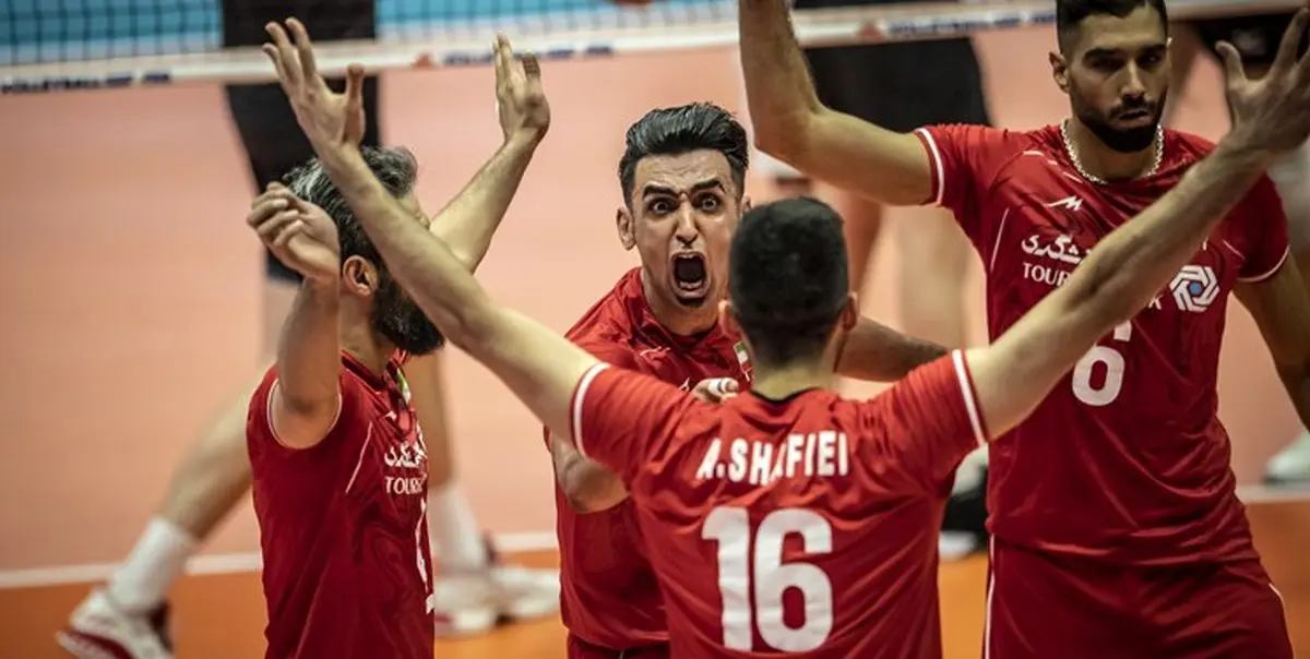 ایران صدرنشین لیگ ملتهای والیبال باقی ماند