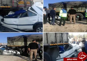 1 کشته در تصادف رانندگی محور شیراز – مرودشت+ تصاویر
